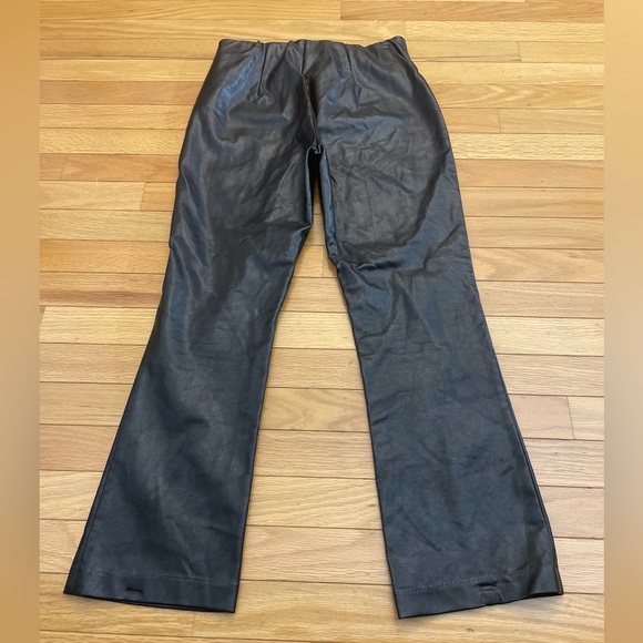 Tuckernuck Ashford Black Faux Leather Pants Size S - Picture 4 of 4